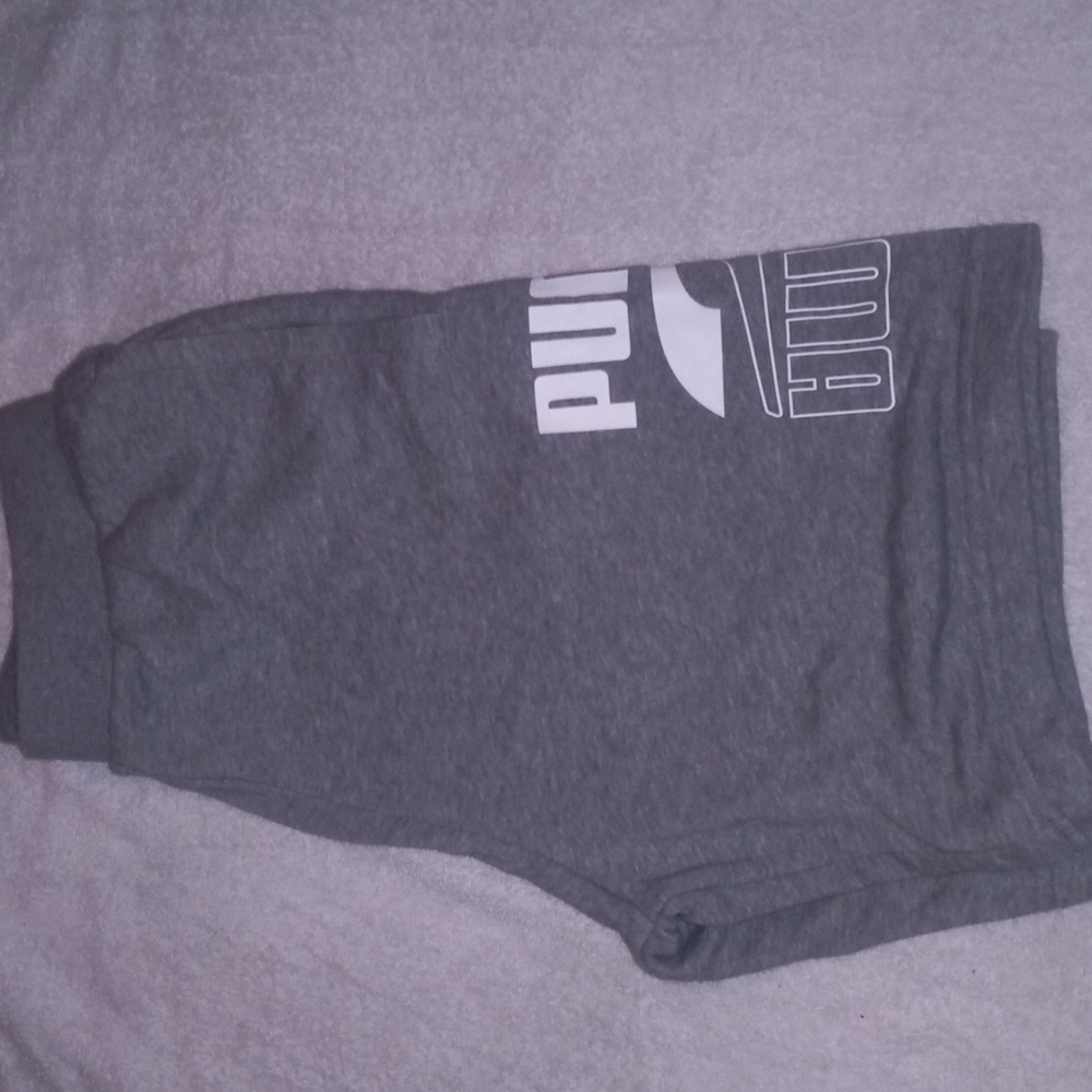Puma Gray Shorts (Size S)